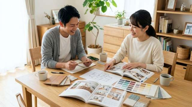 夫婦でインテリアの好みが合わない時のまとめ方